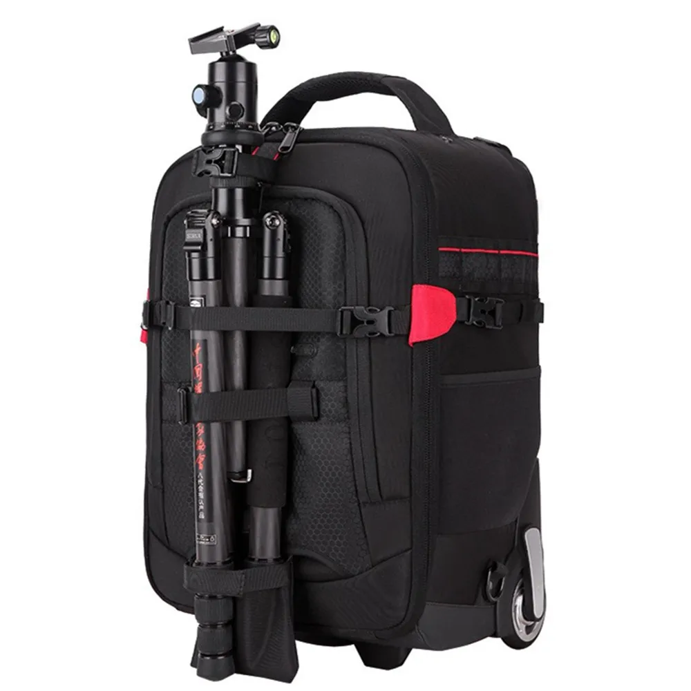 Waterproof Trolley Bag Suitcase Camcorder Digital Camera Toolbox Backpack Laptop Tablet Computer Storage Box Luggage Travel Case