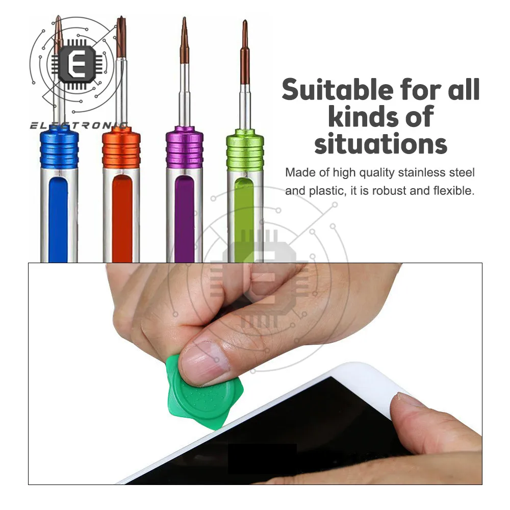 Quality Screwdriver For Phone Set Of Tools Disassembly Mobile Repair Kit 10 In 1 For Opening Screen