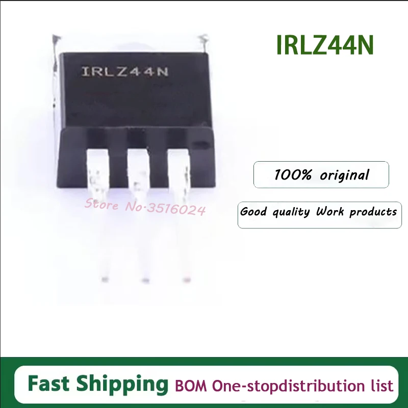 10PCS/lot  K40T1202 IKW40N120T2  TO-247 1200V 40A IRLZ44N  IRLZ44 TO-220 100% NEW