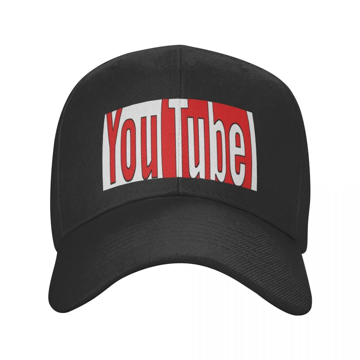 Youtube Logo Baseball Cap Rave Luxusmarke Vintage weibliche Männer