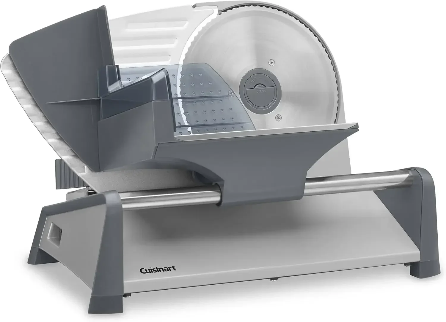 Kitchen Pro Food Slicer, Meat Slicer with Slice Control Knob Adjusts from 1/32