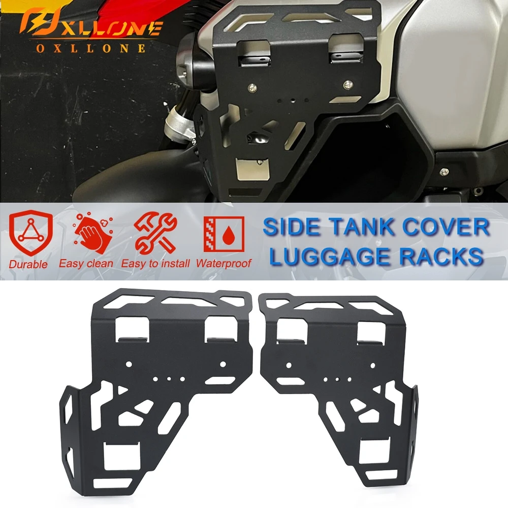 

For BMW R1300GS Adventure R1300GSA GSA 1300 R 1300 GS ADV 2024 2025 2026 Motorcycle Side Luggage Rack Tank Cover Support Bracket