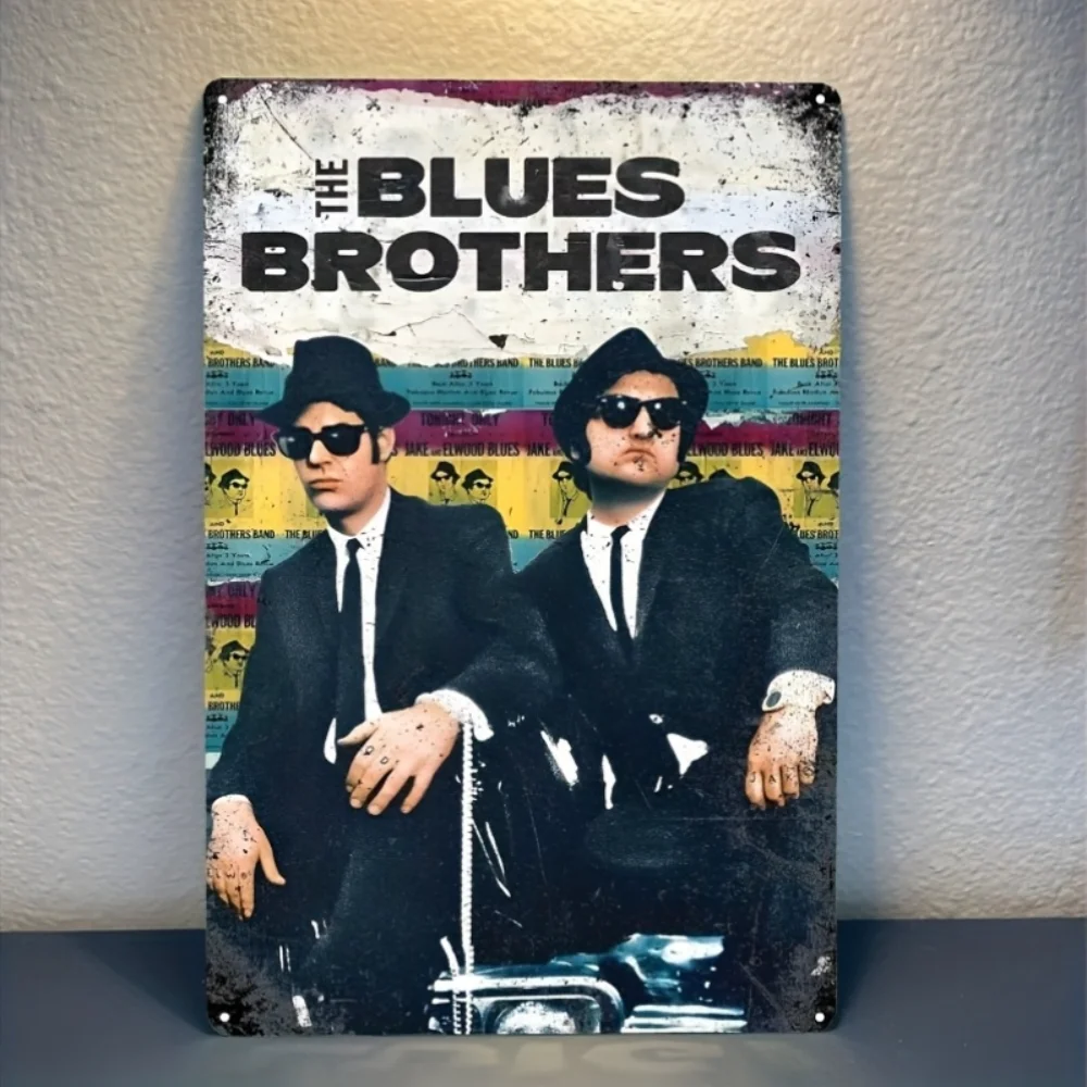 [Blues Brothers Film] Blues Brothers Metal Poster |   Blechschild zum Sammeln |