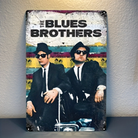 [Blues Brothers Movie] Blues Brothers Metal Poster | Collectable Tin Sign |