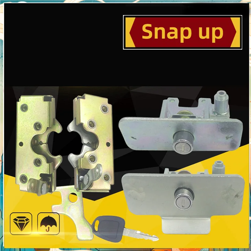 

Excavator Accessories For Daewoo Doosan DH5560 Excavator Toolbox lock rear cover lock battery box lock hood lock