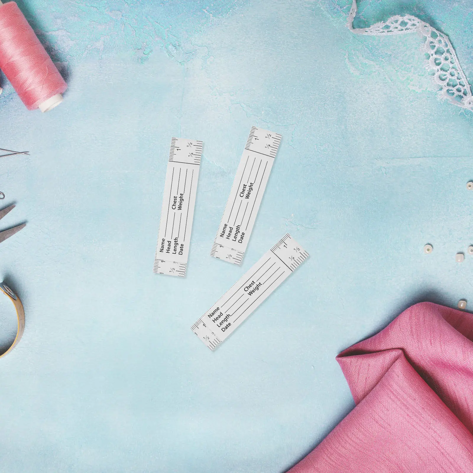 10Pcs 152Cm Dual-Scale Paper Ruler Measuring Tape Metric Centimeter Inch Graduated Drafting Ruler for Architects