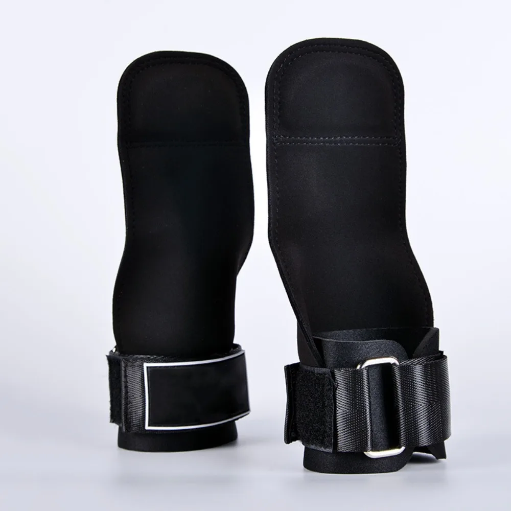 Grips Cowhide Gym Gloves Anti-Skid Wristband Weightlifting Gloves Palm Protection Double Leather Workout Gloves Crossfit