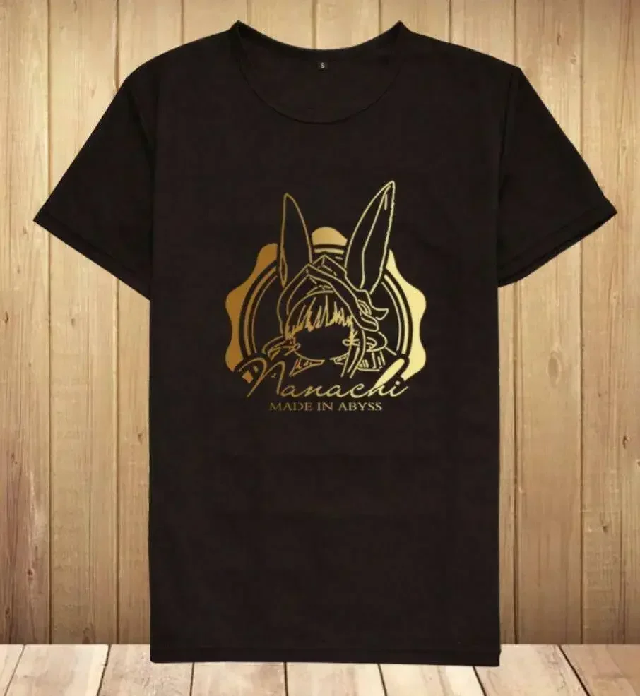 2024 NEW Made In Abyss Nanachi T-Shirt Xl Size Gold