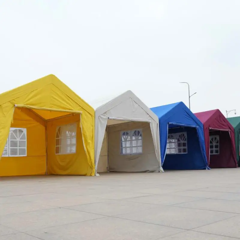 Outdoor Canopy Tent Waterproof Sun Shelter for Stall, Market, Carport & Commercial Events