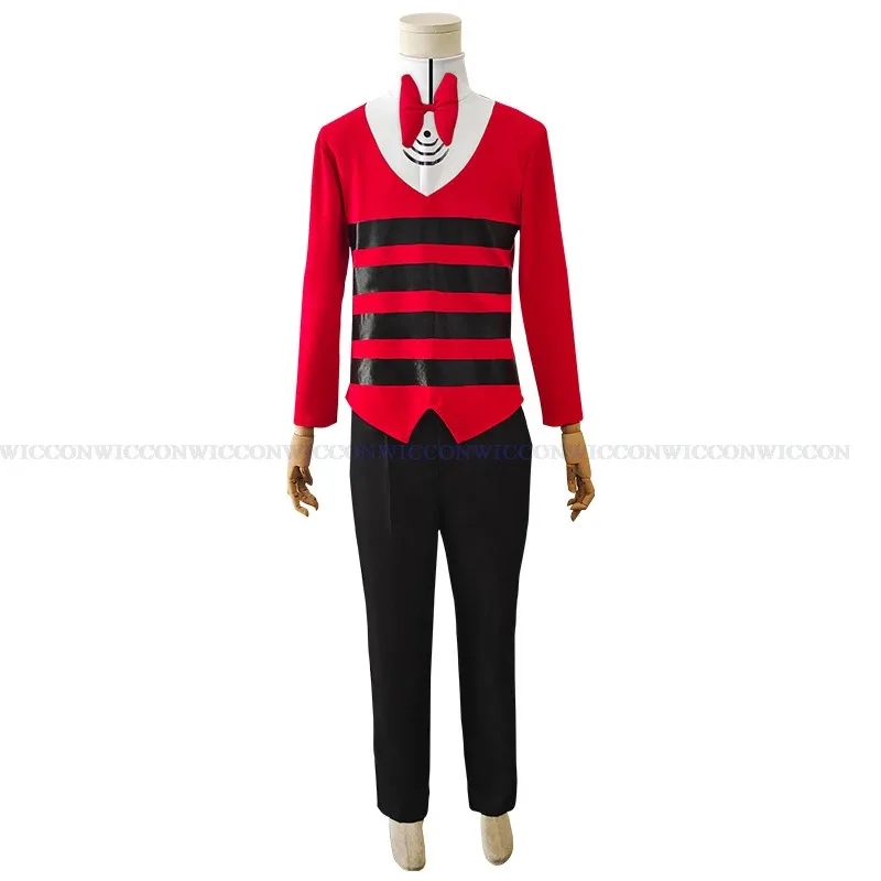 جديد 2025 أزياء هازبين فندق فوكس التأثيرية أزياء موحدة للرجال أزياء الهالوين كرنفال عيد الميلاد أزرق أحمر S ★ ★ ★   جيه.