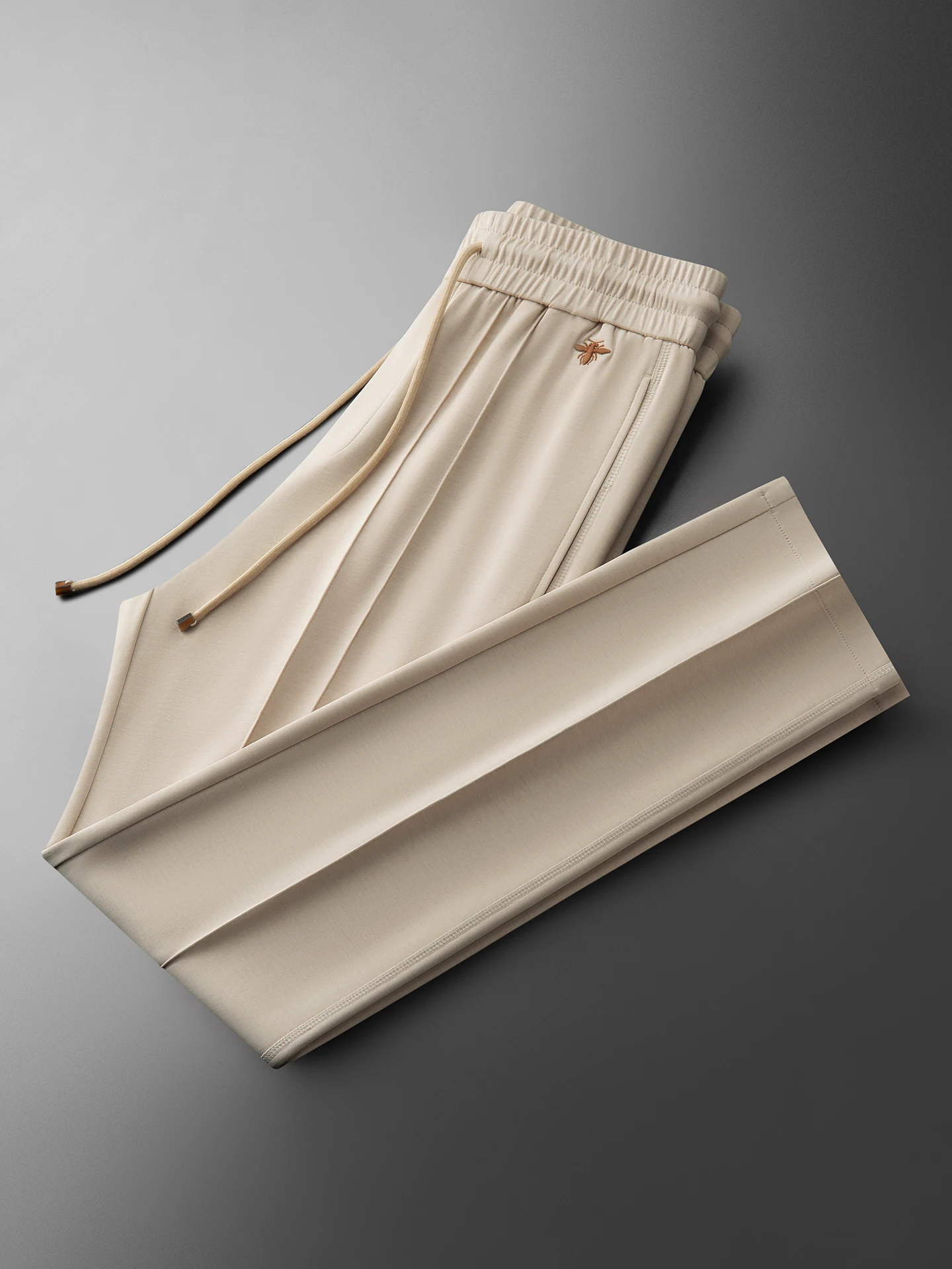 

Summer Casual Modal Spor Straight Leg Thin Cotton Dstring Leisure Pants for Men Breathable Comfortable Faion Urban Sle