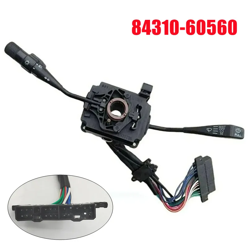 

Переключатель подрулевой (рулевой) для фар, поворотников и ABS, для Land Cruiser 1985-1992 (левый руль), 84310-60560