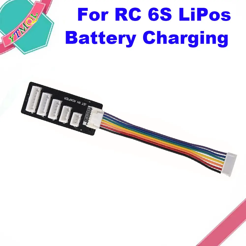 1pcs For RC 6S LiPos Battery Charging JST XH Board Balance Expansion Charger Adapter Support B6 B6AC A6 intelligent balance