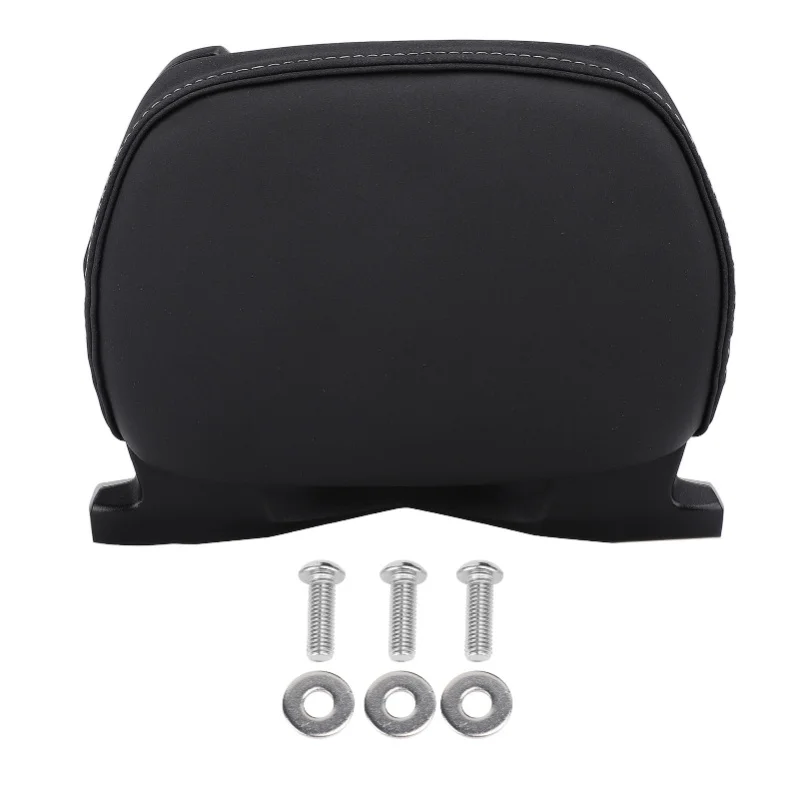 Motorcycle Backrest Cushion PU Leather Passenger Backrest Pad For Xmax 250 300 Tmax 530 Tmax 560 2017-2024