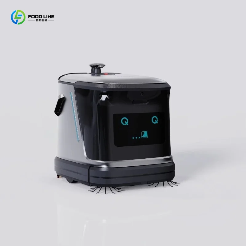 Customized Silent Unmanned Floor Cleaner Robot Dual Function Sweep Mop Suitable For Metro Station Commercial Places