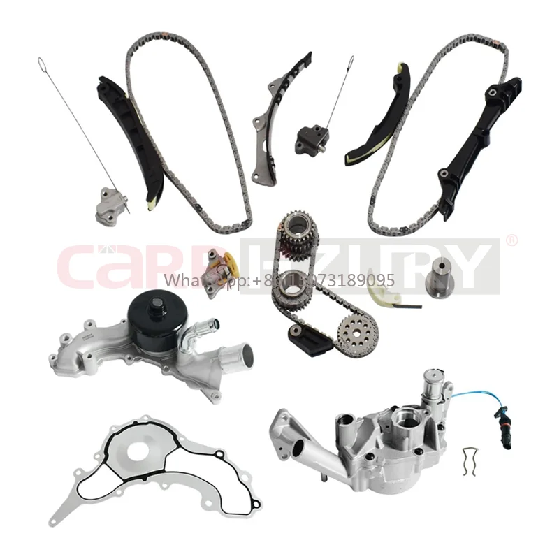 

Carrhzury 5184357AE Timing Chain Kit Water Pump Oil Pump for 11-15 Jeep Grand Cherokee Dodge Journey 3.6L Timing Chain Kit