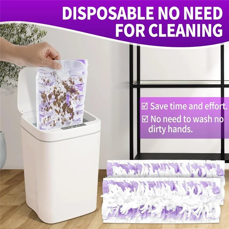 ABHU 25 шт. одноразовые подушечки для швабры, сменные подушечки для швабры Swiffer Power, многоповерхностная швабра и швабра для чистки пола