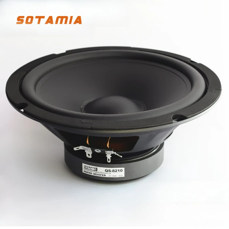 

SOTAMIA 1 шт. 8-дюймовый средний бас HIFI динамик 8 Ом 140 Вт домашний умный Bluetooth подключенный динамик аудиосистема домашнего кинотеатра
