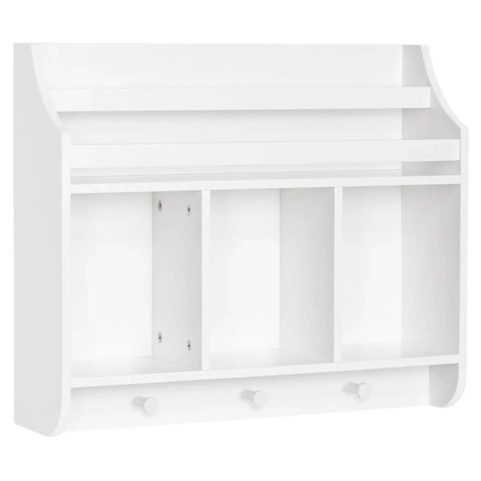 

Детская настенная полка с кубиками и стойкой RiverRidge Home Book Nook Collection