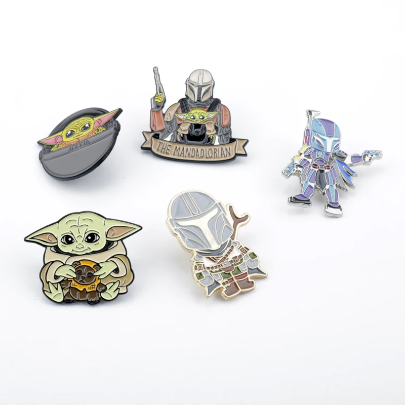 Anime Enamel Pin Funny Movies Lapel Badges Manga Brooches for Women Fashion Jewelry Accessories Gifts