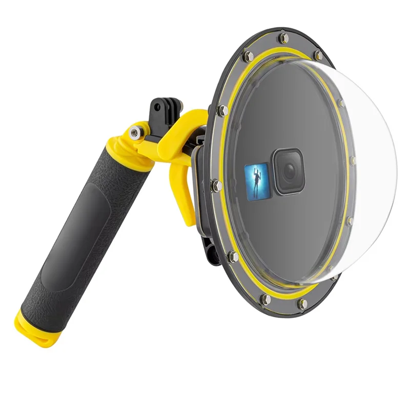 【Последнее место!】6-дюймовый купольный порт, 30-метровый водонепроницаемый чехол для Gopro Hero 9, 10, 11, 12, 13, аксессуары для триггерного купола