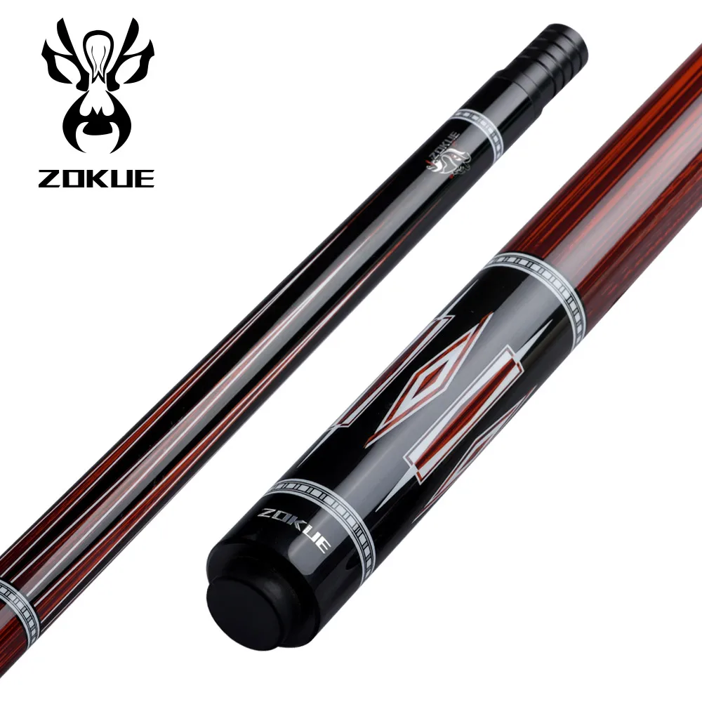 ZOKUE Carom Stick Professional Carom Billiard Cue Korean 3 Cushion Billiard Cue Carom Taper 12mm Tip 142 cm Libre Cue with Case