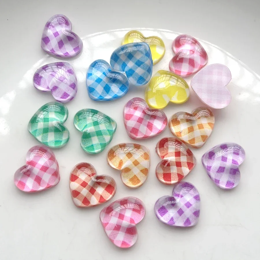 10 pieces of mixed love Rhinestone scrapbook decoration flat back suitable for decorating hair accessories and jewelry works