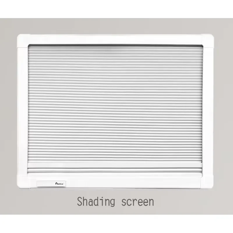 Awnlux Effective RV Electric Customized Van Window Blinds Door Window Cover for Campervan