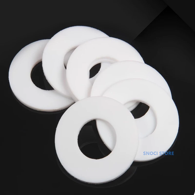 PTFE shim PTFE gasket PTFE spacer  F4 flange gasket cushion customized high temperature resistance Various sizes 35mm  2mm