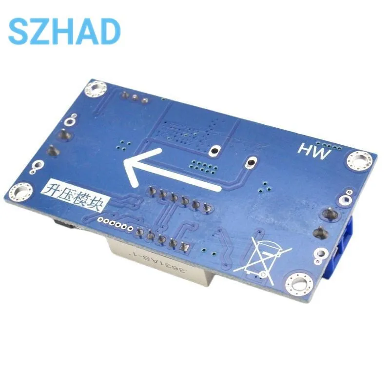 XL6009 DC-DC Boost Step Up Module Converter Digital Voltmeter Display Voltage Meter 4A Output 4.5-32V to 5-55V