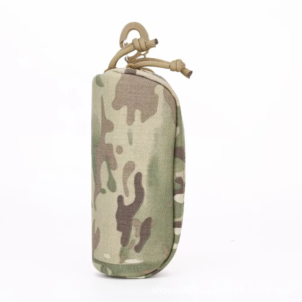 HDIRXG Tactical Portable Outdoor Eyewear Protective Case Hard-Shell MOLLE Sunglasses Eyewear Pouch Camping Equipment Hiking