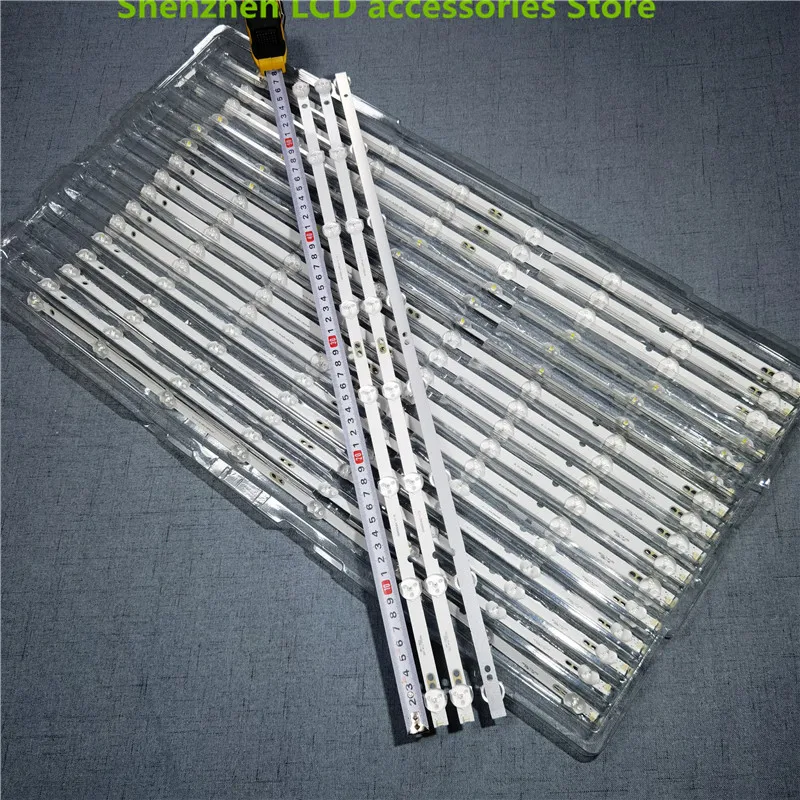 2 ชิ้น/ล็อตสำหรับ LCD TV Backlight บาร์ HD32L71A-V01 DSBJ-WG 31.11.031500050 563 มม.8 LEDs 100% ใหม่ 3V