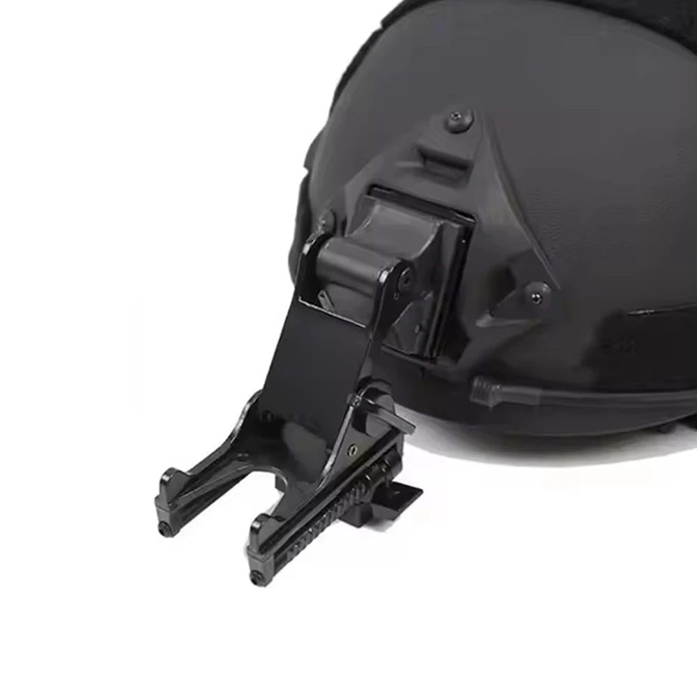 خوذة الصيد السريعة للرؤية الليلية NVG قاعدة معدنية ثابتة محول كفن خوذة تكتيكية لمعدات الرؤية الليلية الثابتة