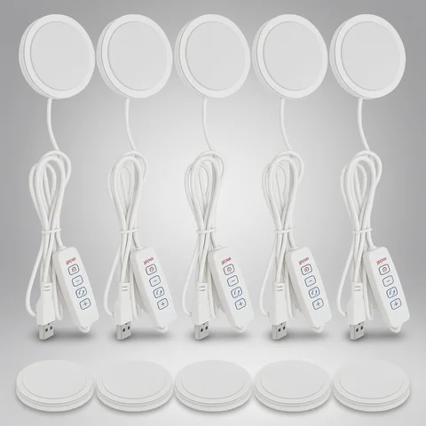 For Bambu Lab LED Lamp Kit 001 White/Cold/Warm White DC 5V 3W RGB For Bambu Lab 3D Printer Parts Official Bambu Lab Accessories