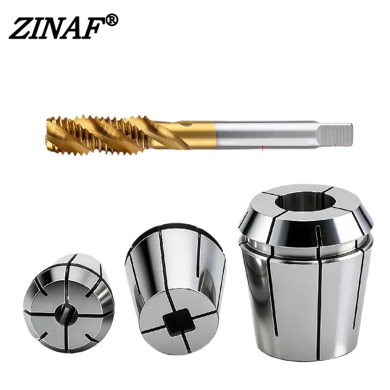 ERG16 ERG20 ERG25 ERG32 ER20 ER25 ER32 TER16 TER20 TER25 32 dedicated taps spring collet chuck for CNC torsion protection holder