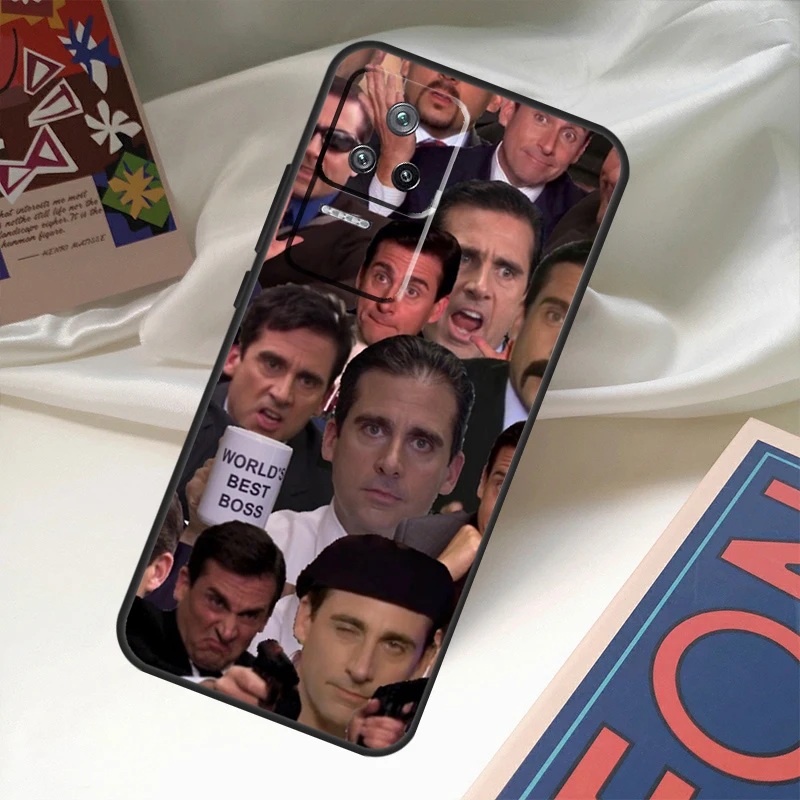 Michael Scott The Office Humor Case For Xiaomi 13 14 Ultra 11T 12T 13T Pro 12 Lite POCO X6 M6 Pro X3 X4 X5 M5s F3 F5 Cover