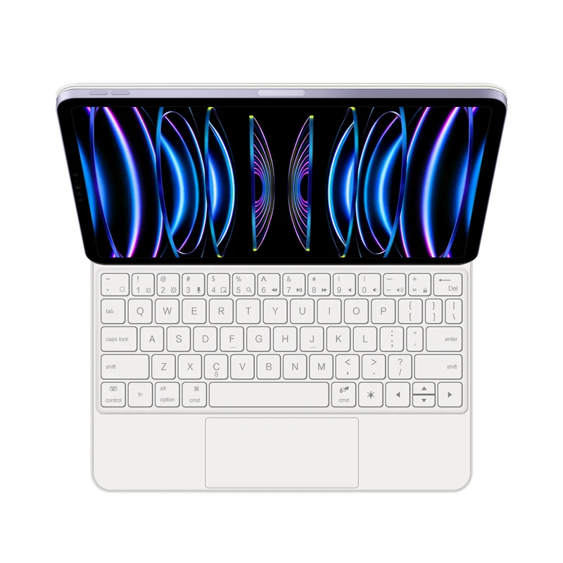 Imagem -02 - Teclado Mágico Retroiluminado para Ipad Pro Teclado sem Fio Smart Case Magnético 1st 2nd 3rd 4th Gen 2023 Air 10.9 2023