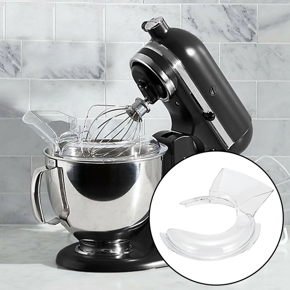 Dishwasher Safe Replacement for Kitchen Aid Mixer KN1PS KSM500PS KSM45 Bowl Pouring Shield Tilt Pouring Shield for Kitchen Aid