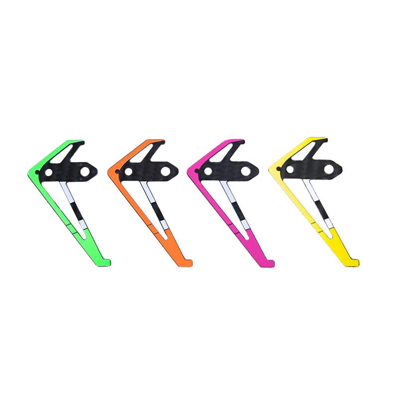 OMPHOBBY M2 V3 PRO RC Helicopter Parts Vertical Wing Group OSHM2434 Orange Yellow Green Pink