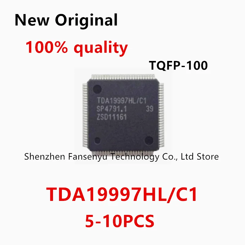 

(5-10piece)100% New TDA19997 TDA19997HL/C1 TDA19997HL TQFP100 Chipset