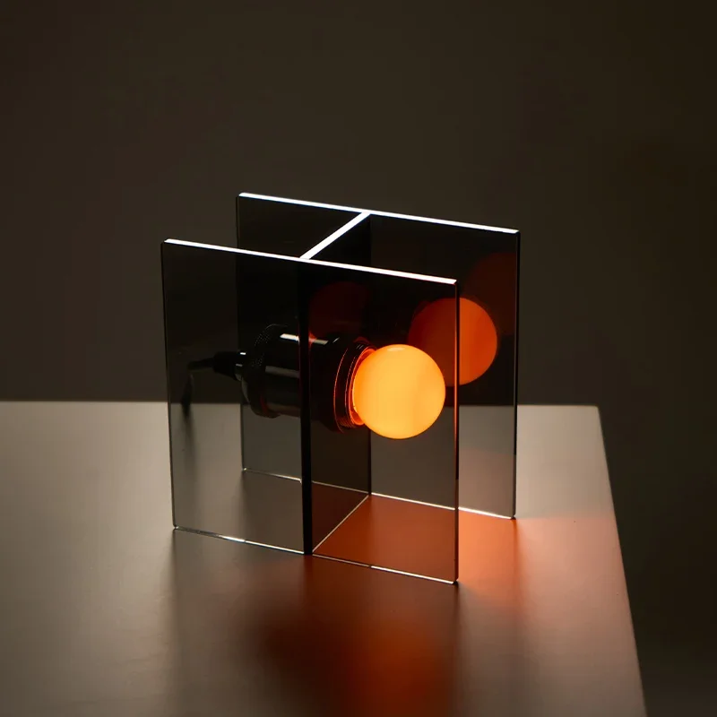 

Acrylic Night Light INS Style Ambient Light Desk Lamp Bedroom Study Decor Birthday Gift LED Table Lamp