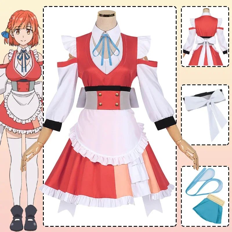 

CosplayPossibly the Greatest Alchemist of All Time Maria Cosplay Costume Maid Dress Lolita Uniform Suit Halloween Party Outfits