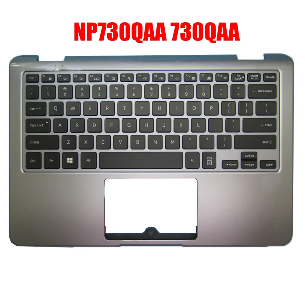 

Laptop PalmRest&keyboard For Samsung NP730QAA 730QAA English US BA98-01386A Without Touchpad New