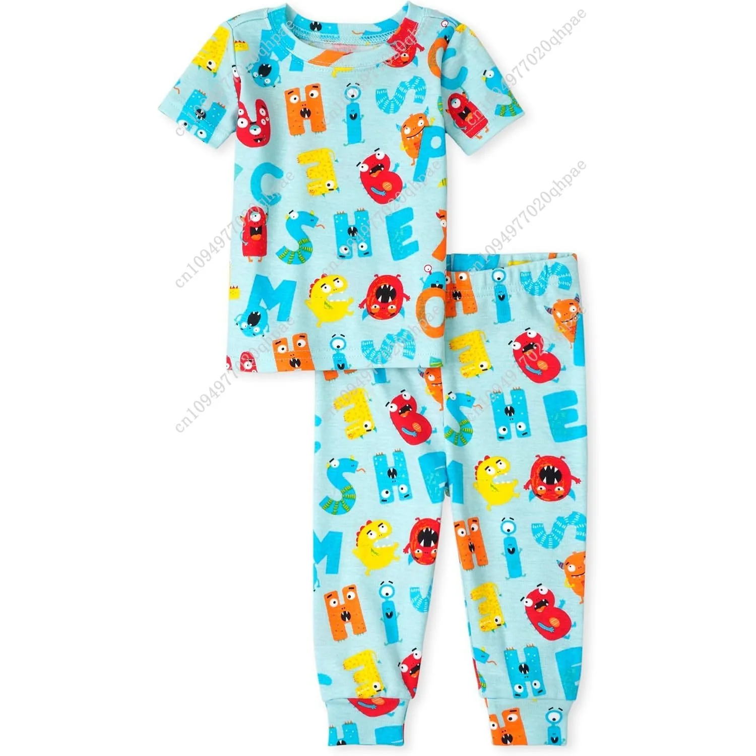 

The Children's Place Baby And Toddler Boys Dino Snug Fit Cotton Pajamas