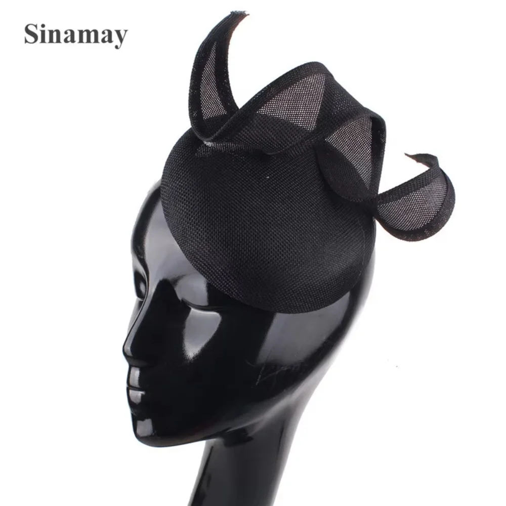 

Elegant Women's Wedding Guest Fascinator Hat Adult Party Headwear Polyester Bride Headdresses Hair Accessories