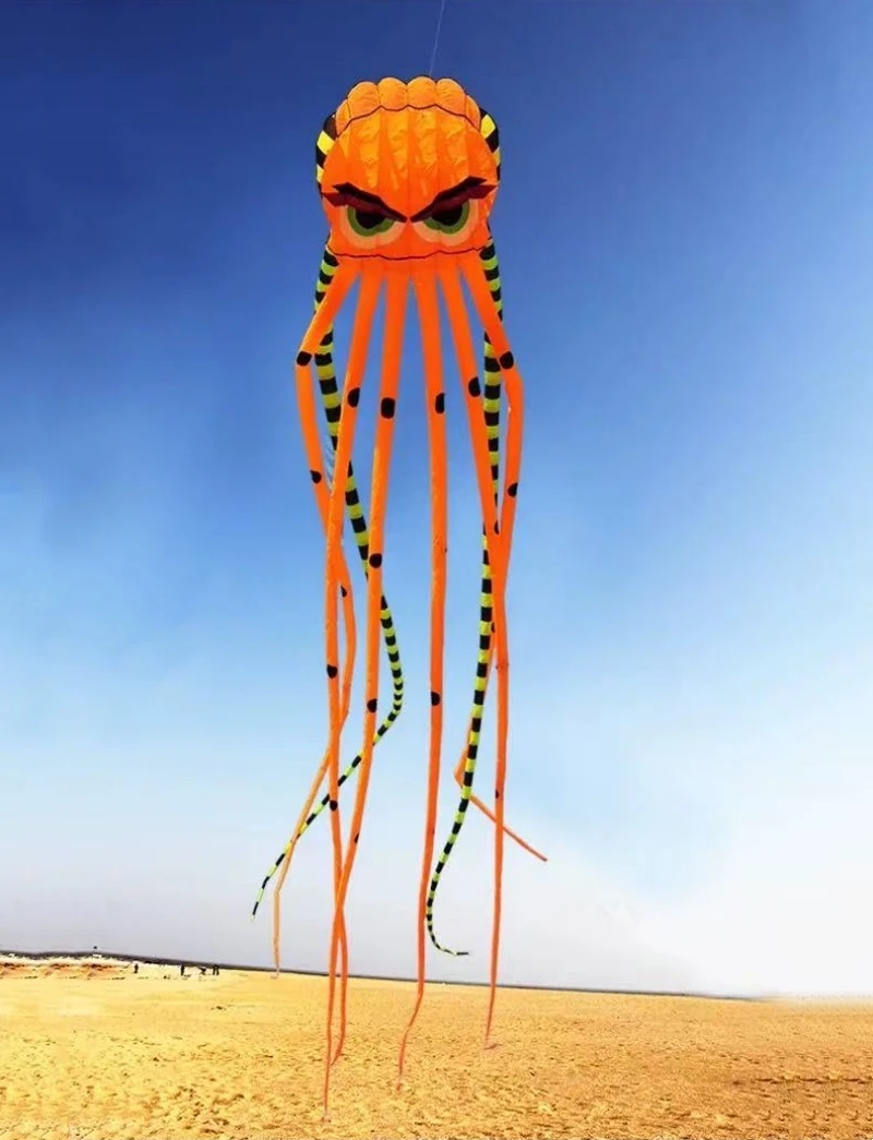Duże latawce 800cm latawce ośmiornice latające gigantyczne latawce dla dorosłych latawiec profesjonalne latawce wiatrowe fabryka sporty papalote windsurfing
