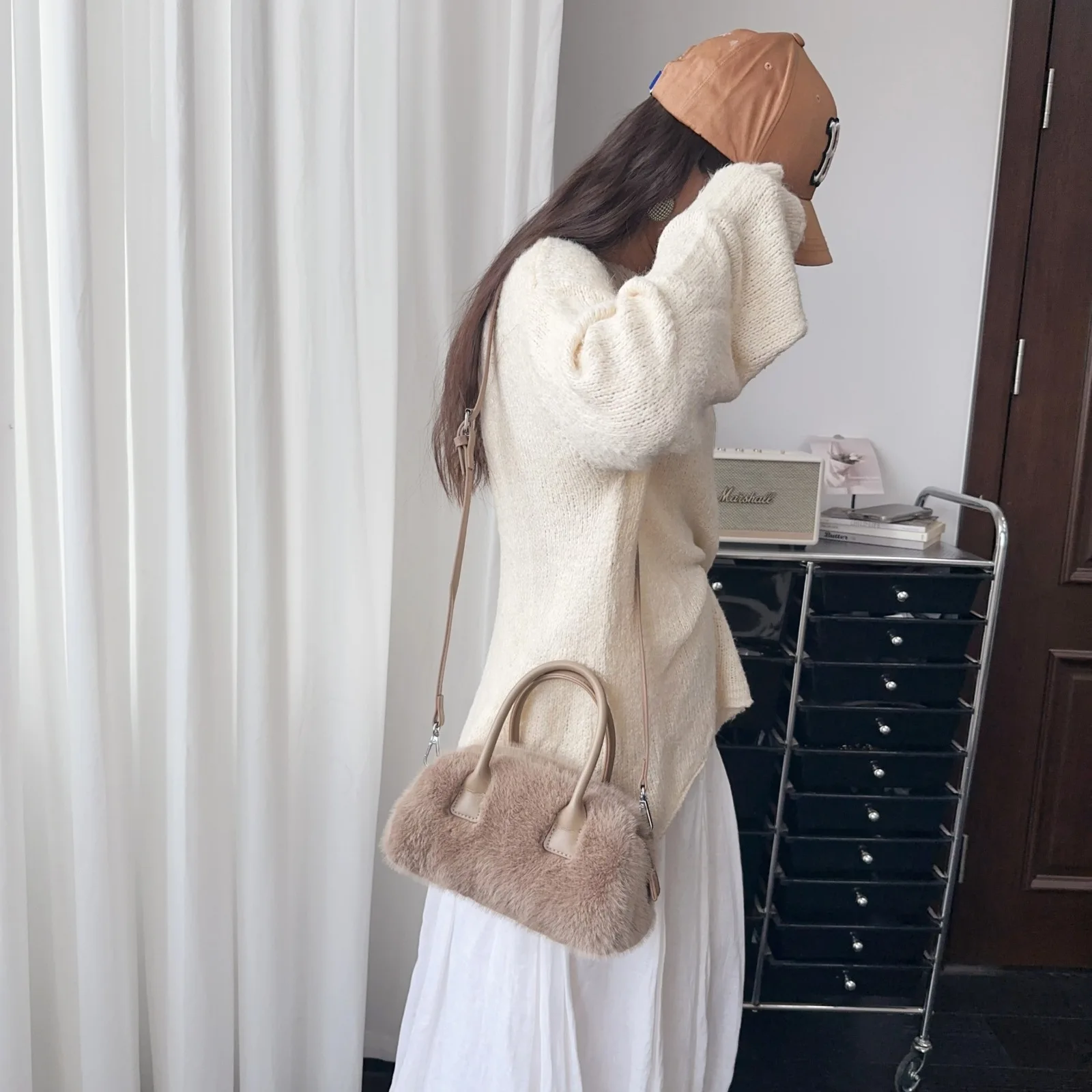 Thumbnail 3 - #69 Faux Fur Shoulder Bags Deals & Discounts