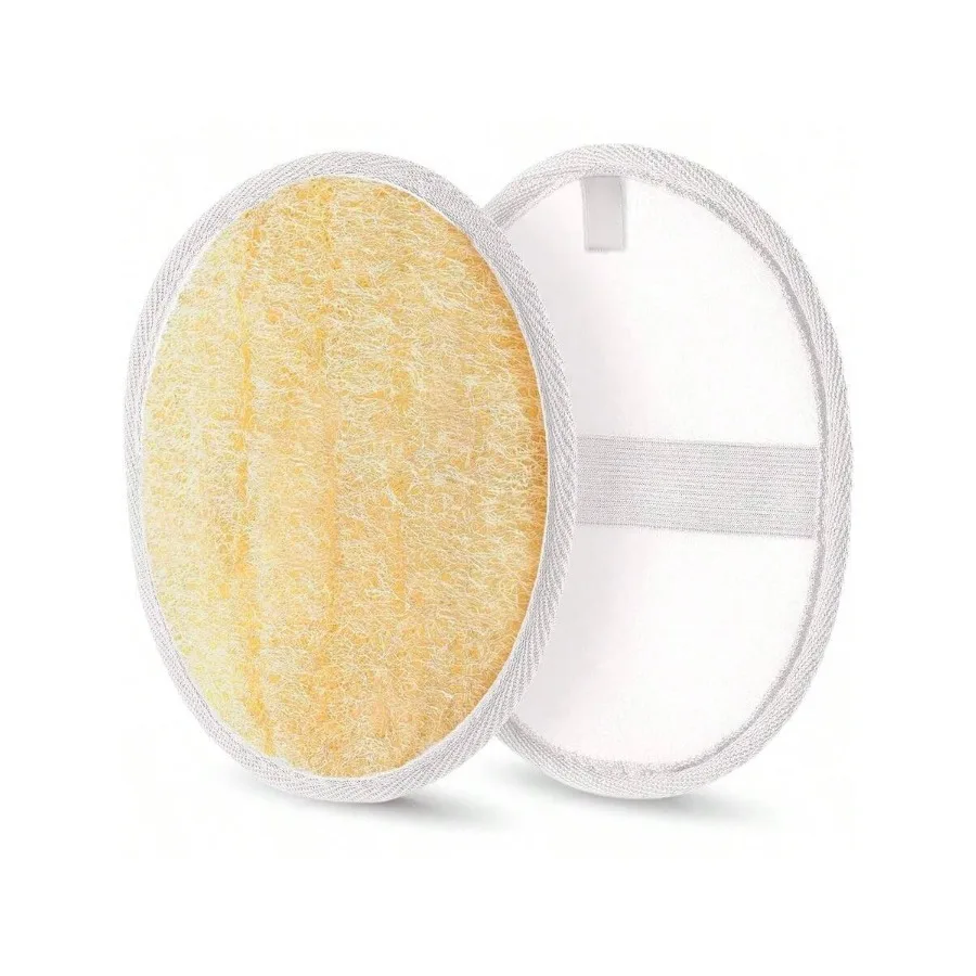 

【New style】XAPY Loofah Onge Substit Eoliating Body Scrubber Shower Loofah For Wen And Men Made With -Friendly Luffa Bath Onge 2