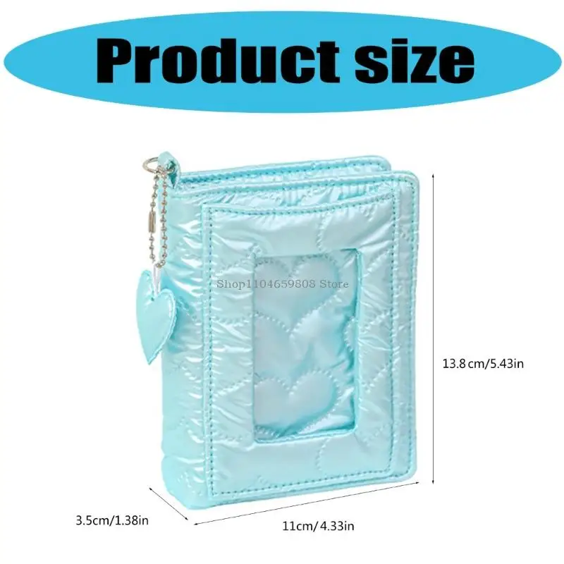 5 Holes Binder Notebook with Refill Paper 11x13.8cm PU 5 Rings Binder Covers