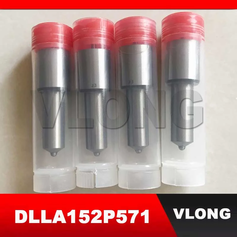 4PCS Diesel Spare Parts Fuel Injector Atomizer Mist Projector Thrower Sprayer Nozzle Tips DLLA152P571 0 433 171 432 0433171432